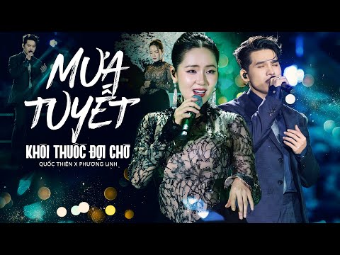 MƯA TUYẾT, KHÓI THUỐC ĐỢI CHỜ - QUỐC THIÊN & PHƯƠNG LINH "Tái Sinh" Top Hit Của JIMMY NGUYỄN [LIVE]