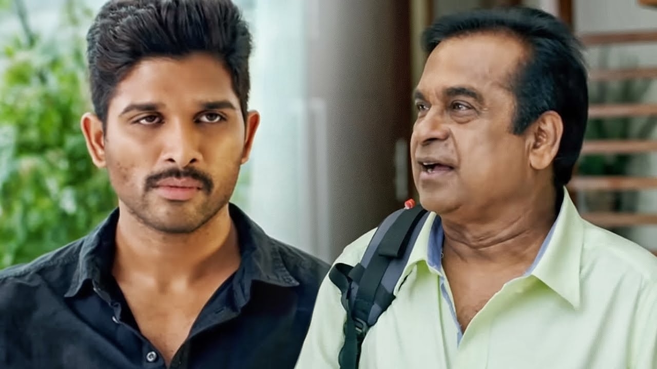 ब्रह्मानंदम अल्लू अर्जुन की पोल खोल रहा है | #Sarrainodu | Allu Arjun 