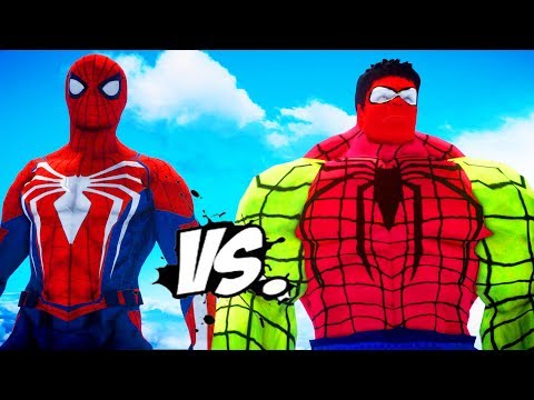 SPIDERMAN VS SPIDER HULK - EPIC SUPERHEROES WAR
