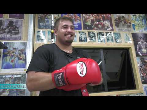 Kiki Toa Leutele & Dave Light describe sparring each other