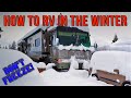 HOW TO: RV in the Winter 