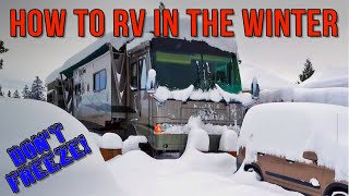 How To RV in the Winter