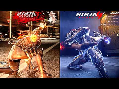 NINJA GAIDEN 3 Razor's Edge Vs  NINJA GAIDEN 4 | Comparison