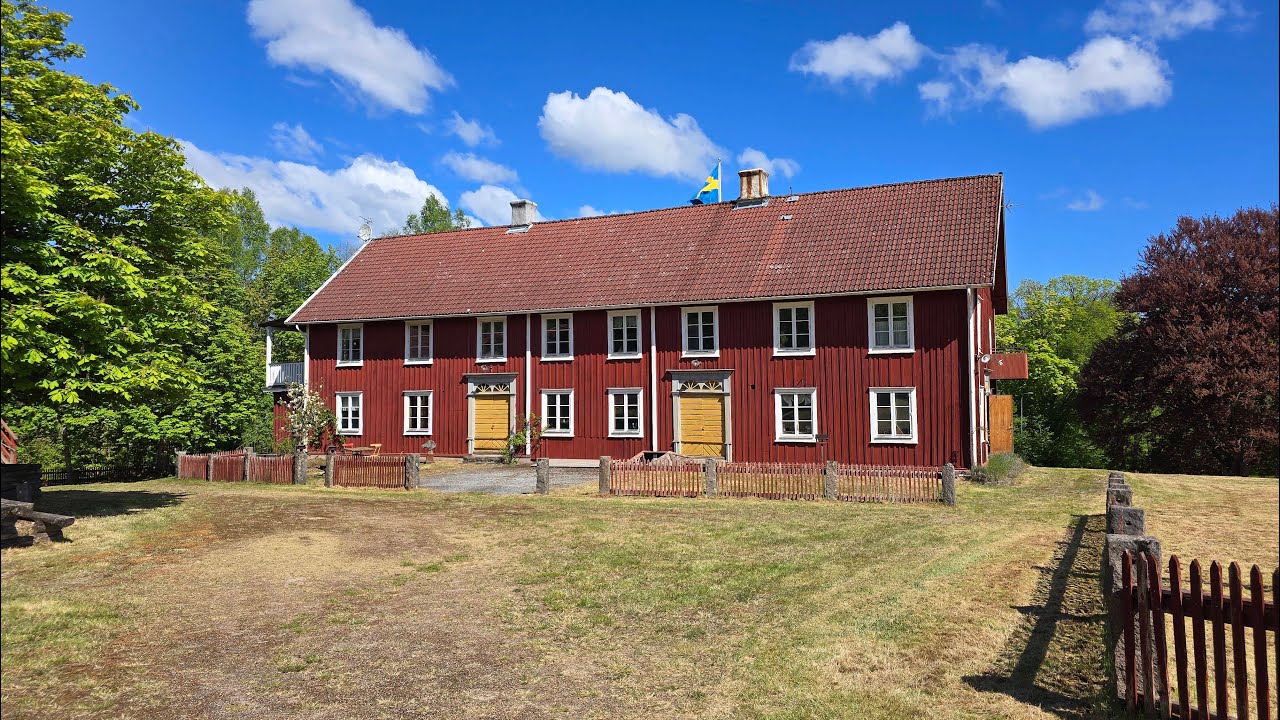 15 rum Villa på Vesljungavägen 7 Osby kommun - video