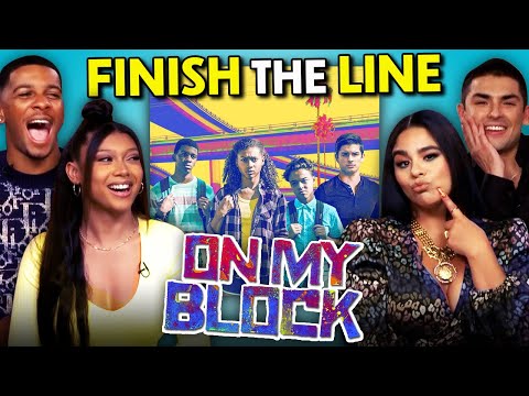 Can the On My Block Cast Finish the On My Block Line? | React