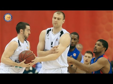 1/2 playoffs. CSKA vs Nizhny Novgorod Game 1 Highlights