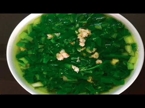 Canh rau cải