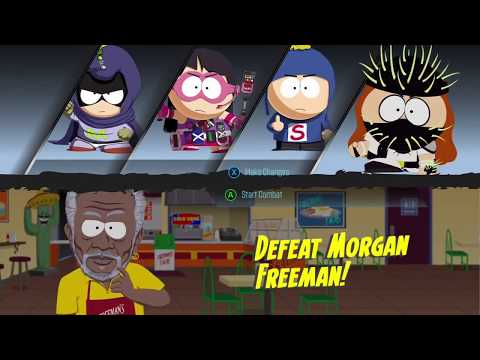 Defeating Morgan Freeman (MASTERMIND) Pt. 1 - South Park: The Fractured but Whole