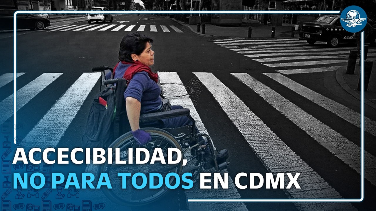 Falta de accesibilidad para el peatón en calles de la CDMX, una constante #EnPortada