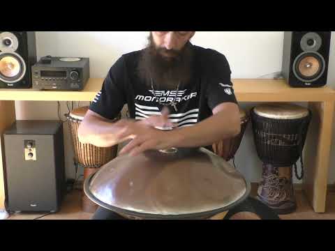 Baur&Brown Handpan Nr. 4 OM Edelstahl