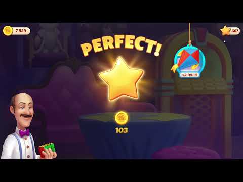 Homescapes Level 3142 Hard - No Boosters (10 Moves)