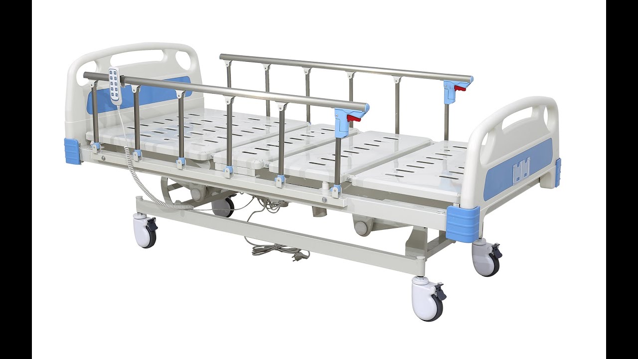 3-function electric hospital bed, BT-AE105,footrest adjustable