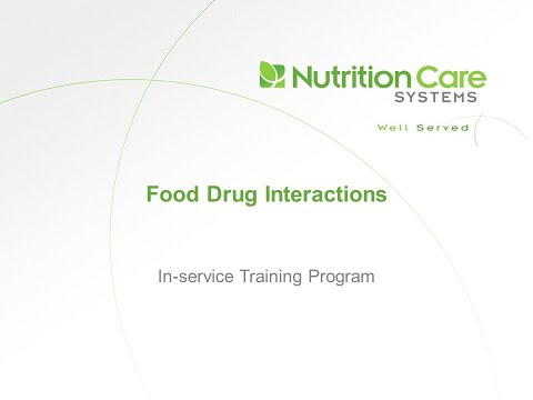 Food Drug Interactions