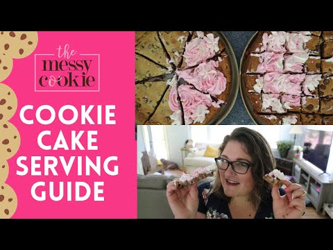 Cookie Cake Serving Guide