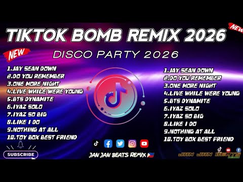  🔥BEST NONSTOP TIKTOK BOMB REMIX DISCO PARTY 🎉 2026 DJ JAN JAN BEATS REMIX 🇵🇭