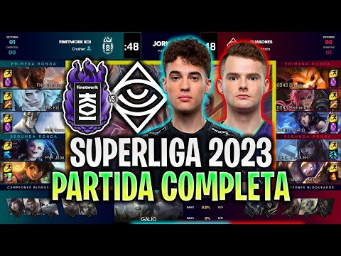 KOI vs GUASONES PARTIDA COMPLETA SUPERLIGA 2023 ESPAÑOL LVP