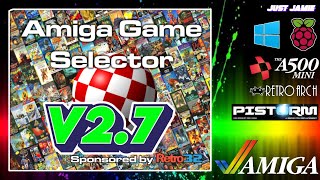 [V3.0 VIDEO BELOW] Amiga Game Selector Latest V2.7 2025 - Stress Free Setup! #amiga #commodoreamiga