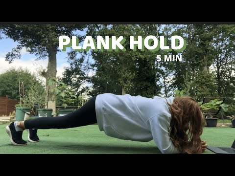 5 MIN PLANK HOLD CHALLENGE