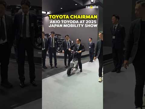 Thumbnail for 😎 Toyota boss Akio Toyoda arrives @ Japan Mobility Show! #Toyota by Toyota, Car