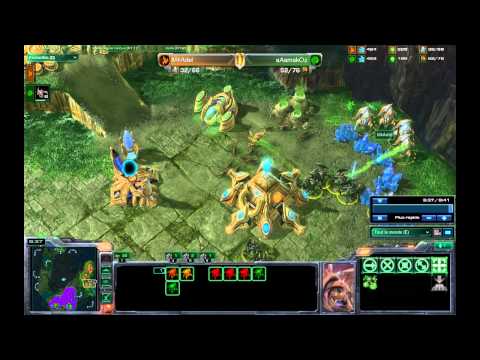(SC2)M.Adel vs aAa.mak0z (PvZ) - EPS fr - Temple brisé & Testbug - Partie 1/2
