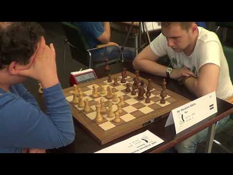 GM Daniel Fridman - IM Nikita Meskovs, Rapid chess, English opening