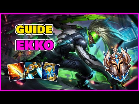 EKKO MID S12 GUIDE - HOW TO WIN YOUR LANE AND THE GAME! (educational and explanatory gameplay, ti...