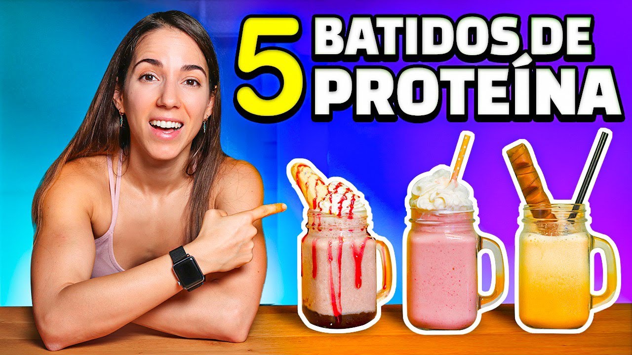 5 Ideas De Batidos De Proteinas Para Aumentar MASA MUSCULAR