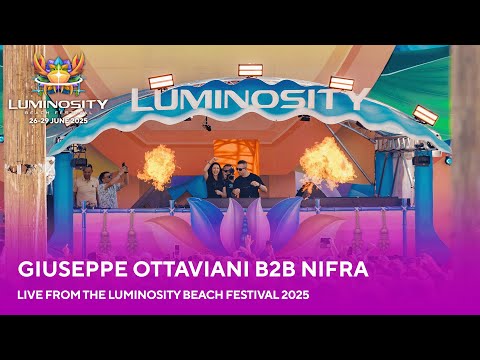 Giuseppe b2b Nifra live at Luminosity Beach Festival 2025 #LBF25