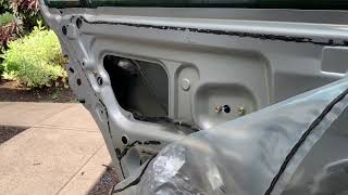 2005 Nissan Altima, Rear Door Will Not Open, Broken Lock (Part 2 of 2)
