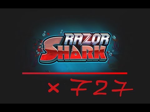 RAZOR SHARK, на последнем спине отдал бонуску!!!
