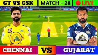 🔴Live: Chennai vs Gujarat | CSK vs GT Live Scores & Commentary | Only in India | IPL Live