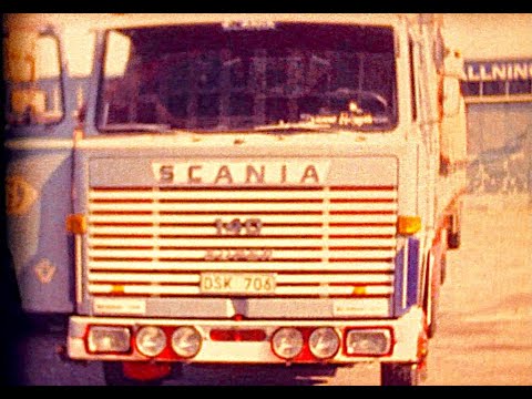 Scania 140 - Raw V8 Sound (1970s) | My Father Driving in Northern Sweden