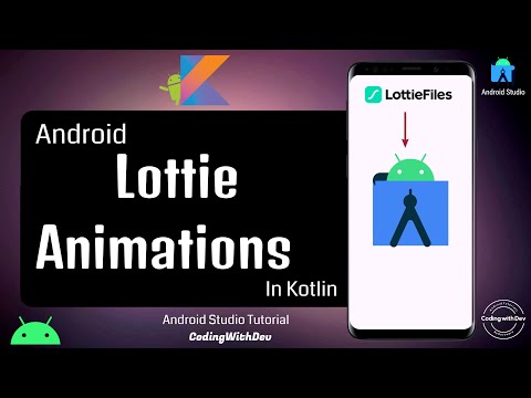 Lottie Animation Splash Screen in Android Studio |  Kotlin Tutorial | CodingWithDev