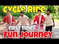 First Time Cycle Ride Cycle Chalana Seekhna Navita Ji Vlog NavitaMunnaVlogs