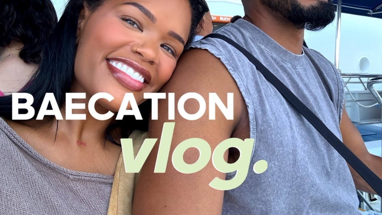baecation vlog, my first cruise! | packing, boat ride, aquarium in mexico & more | arnellarmon