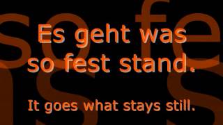 Alles, was ich tat Lyrics English Translation