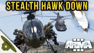 STEALTH HAWK DOWN - ARMA 3 search & rescue co-op mission