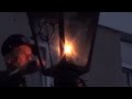 зажжение фонарей на улице Советской город Брест lighted lantern on the street Soviet ...