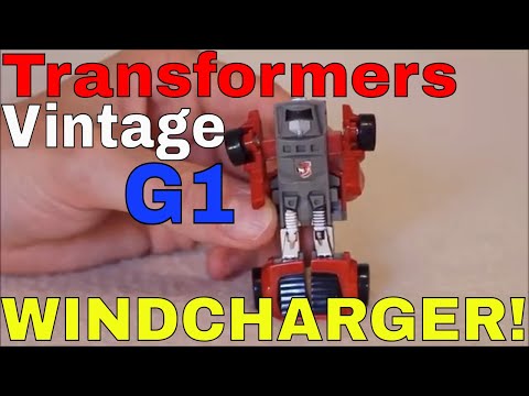 Transformers Vintage G1 Windcharger - GotBot True Review NUMBER 442