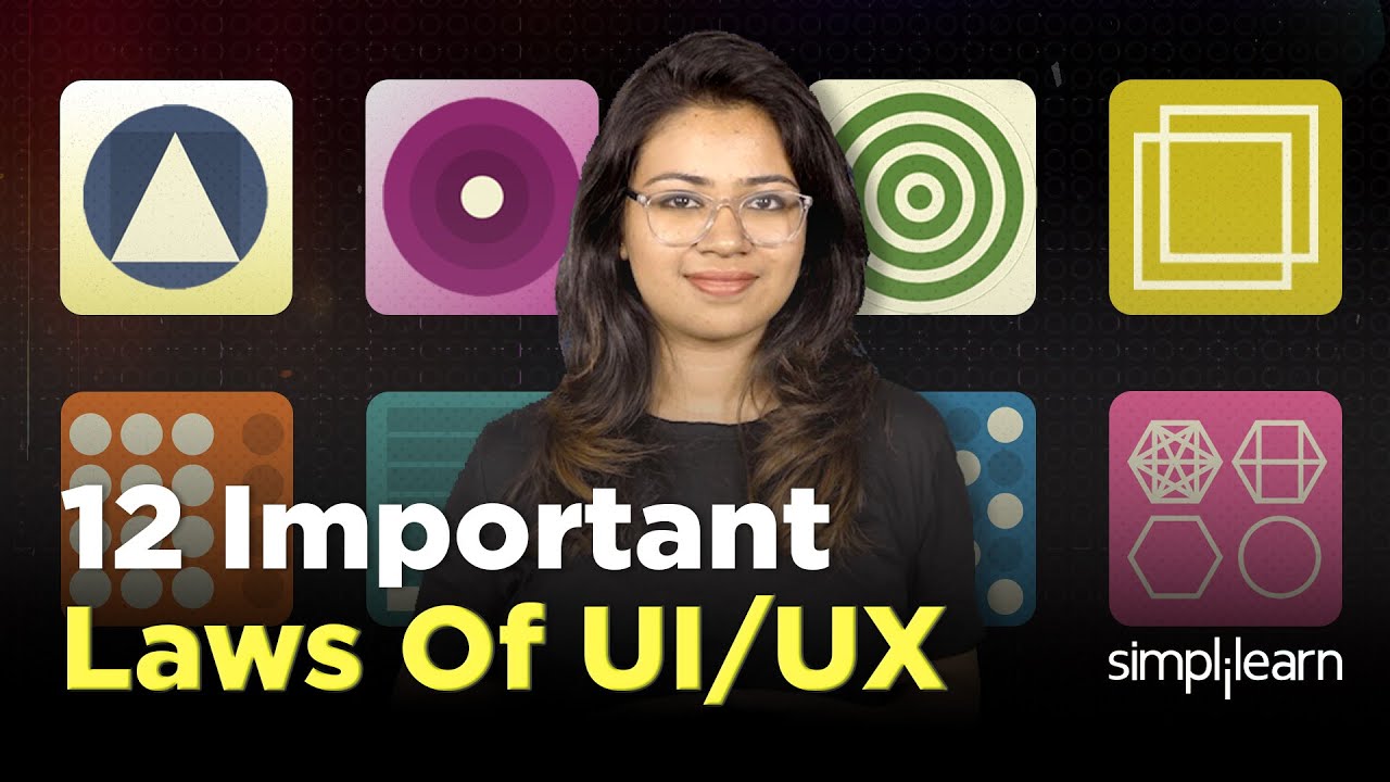 12 Laws Of UI/UX Design 2025 | Laws Of UI UX | How To Become UI/UX Designer in 2025 | Simplilearn