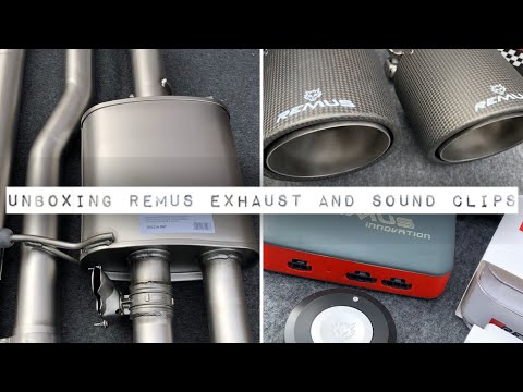 Mini F56 Unboxing - Remus Valvetronic Exhaust with Sound Clips V1 Sound Controller Carbon Tips