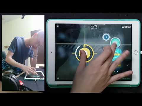 One Hand BPM BOSS Song in Cytus 2 - Re:VeLΔTiØN ～光道ト破壊ノ双白翼～ (GLITCH) - 木大木大木大