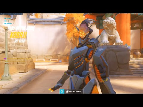 KABAJI SHOWING HIS ECHO SKILLS! POTG! [ OVERWATCH TOP 500 ]