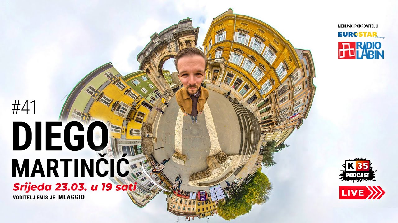 Diego Martinčić, panorama fotograf u emisiji - podcast k35