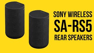 Video thumbnail for Sony SA-RS5 Wireless Rear Speaker - A must have that compliments your Sony sound bar and subwoofer! by Ton Time Tech