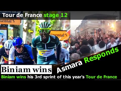 HAT TRICK for Biniam and Asmara responds #biniamgirmay