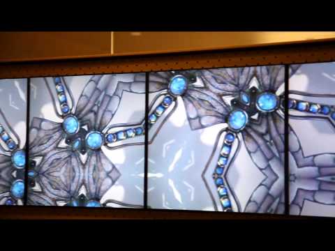 DSE 2015 — Christie Digital Systems for GIA Two-zone Lobby Display (1 of 2)
