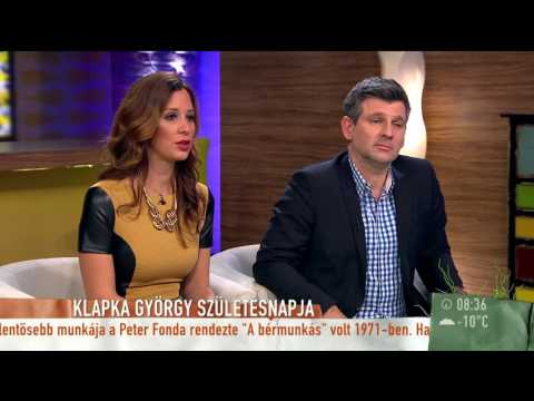 Küzd a hatóságokkal Klapka György  - 2016.01.04. - tv2.hu/mokka