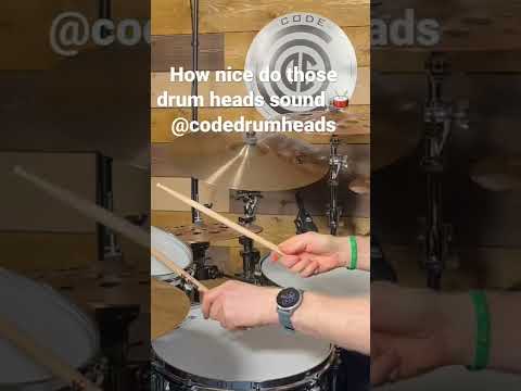How nice do those drum heads sound @codedrumheads 🥁