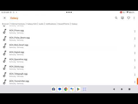 Samsung Spaceline 2019 Notification Sound